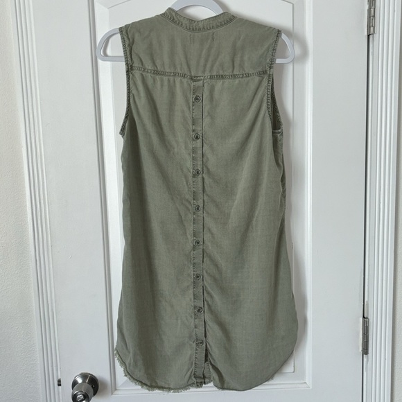 Cloth & Stone Anthropologie button back tencel SOFT dress S (box a) - Picture 5 of 7